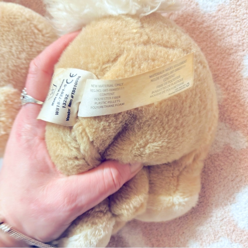Disney Thumper Vintage Plush Stuffed Animal - Brown and Pink - Picture 4 of 7